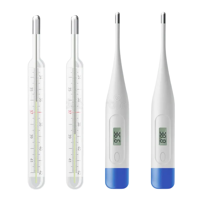 Thermometers (digital / mercury)